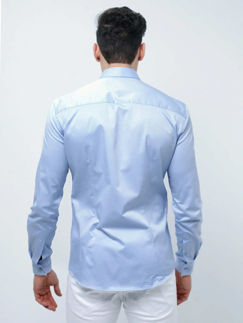 Chemise slim unie